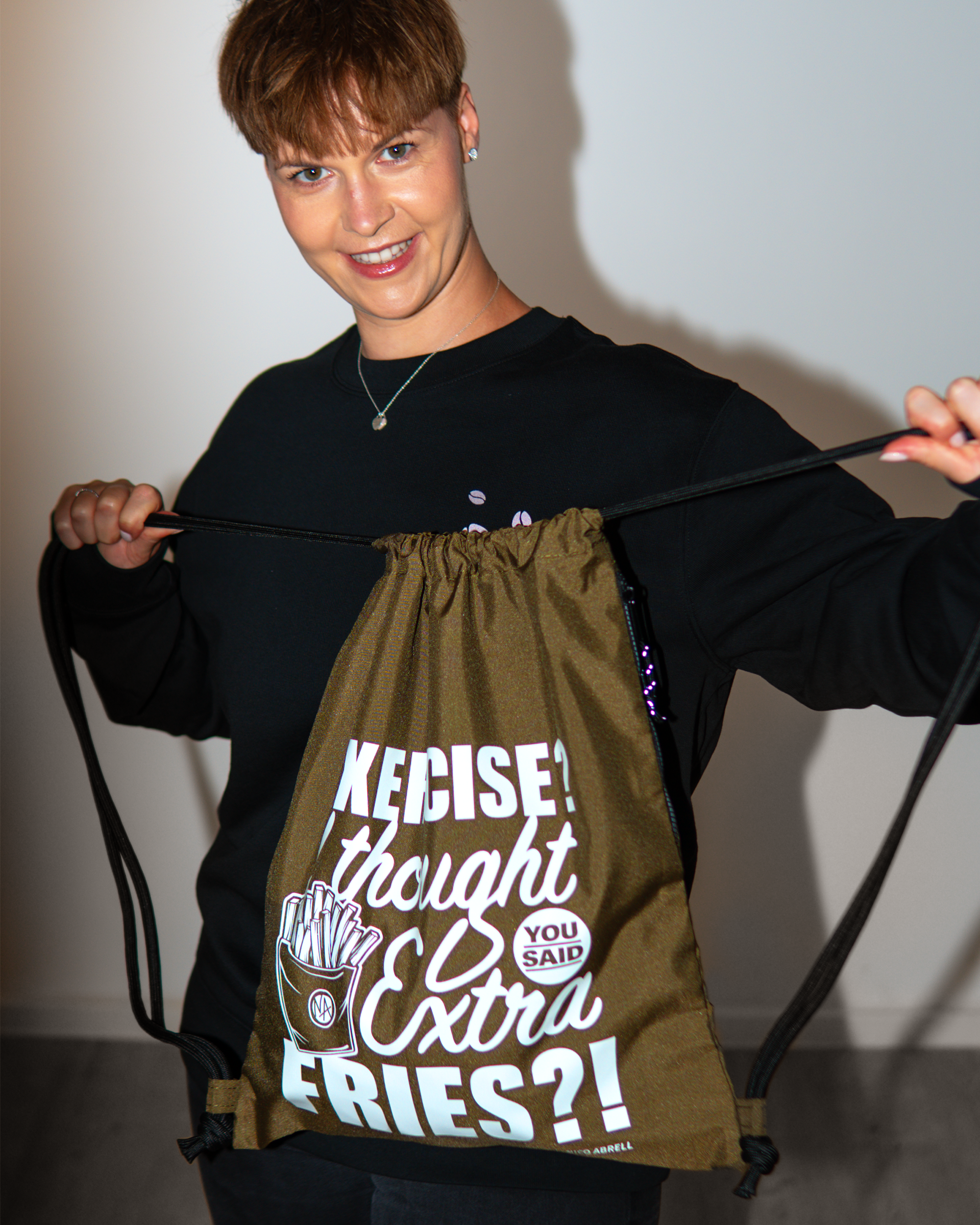 Gymbag "I Thougt Extra Fries "